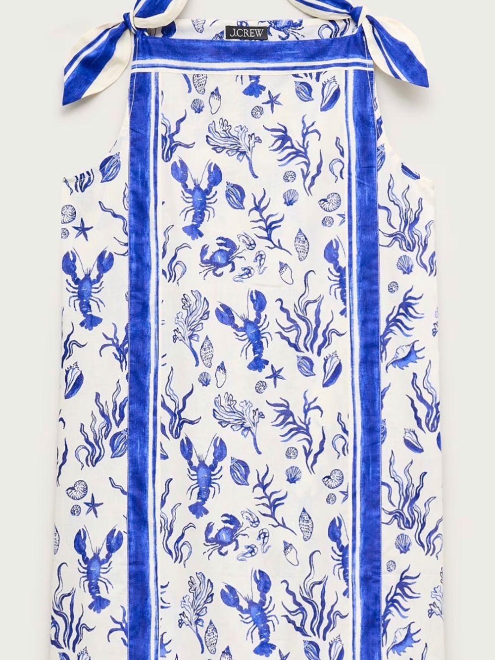 J. Crew Sadie Beach Dress Seashell Print CU290